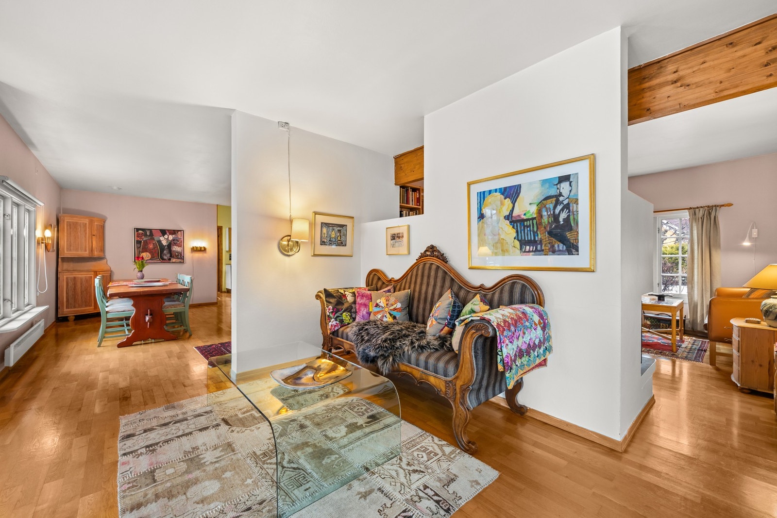 Gang sett mot spisestuen Galleribilde