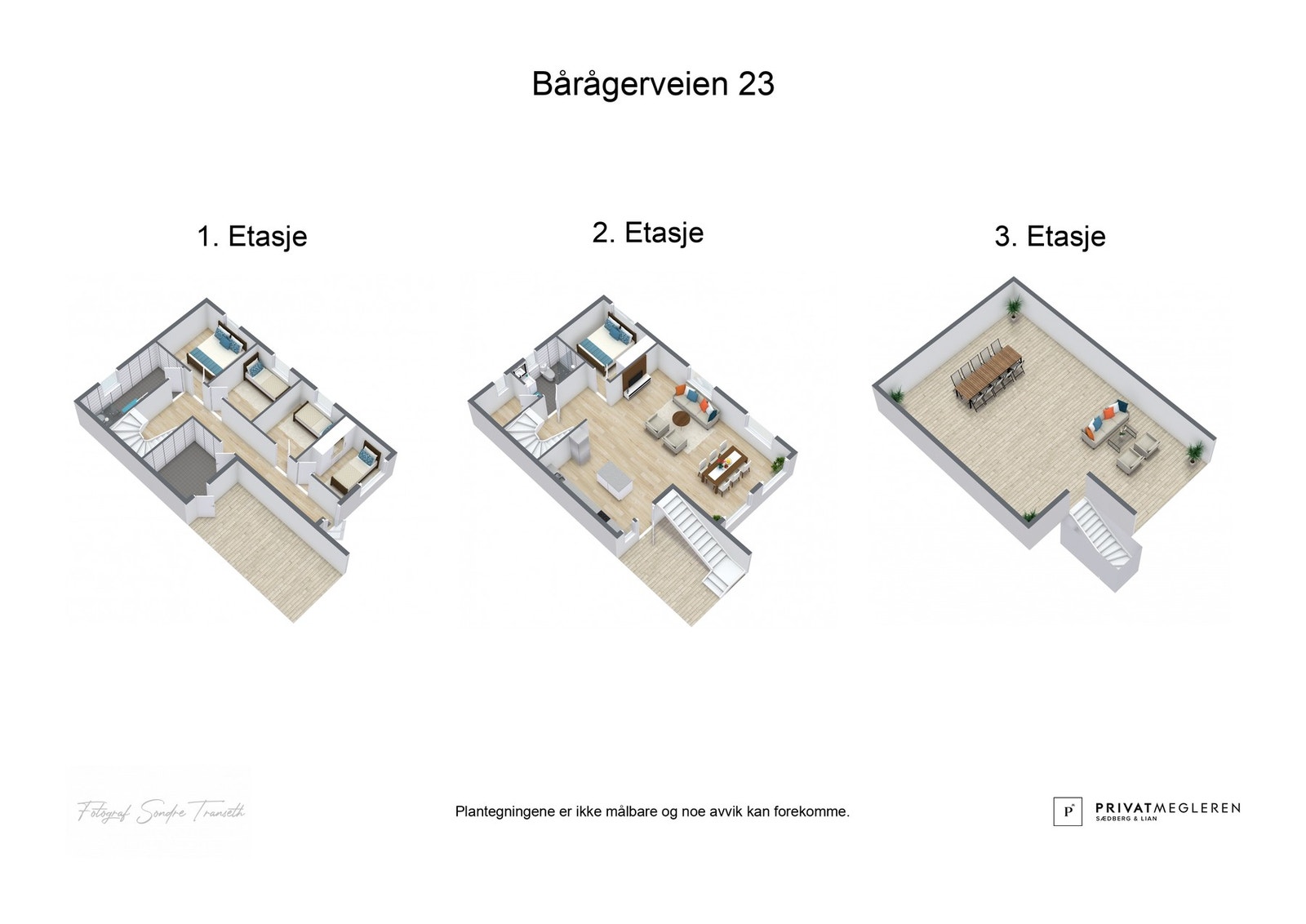 Boligen har en arealeffektiv og fin planløsning fordelt over 2.etasjer. Samt takterrasse på ca 74 kvm. Galleribilde