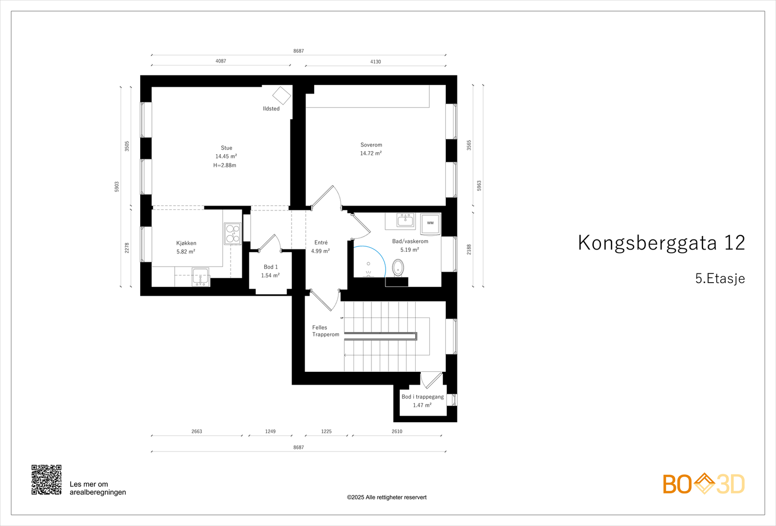 Dagens planløsning. Galleribilde