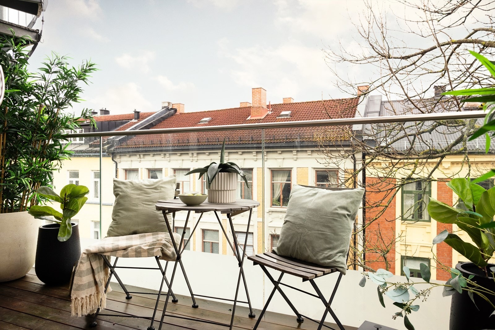 - Sydvendt balkong på ca. 6,5 m² - Galleribilde