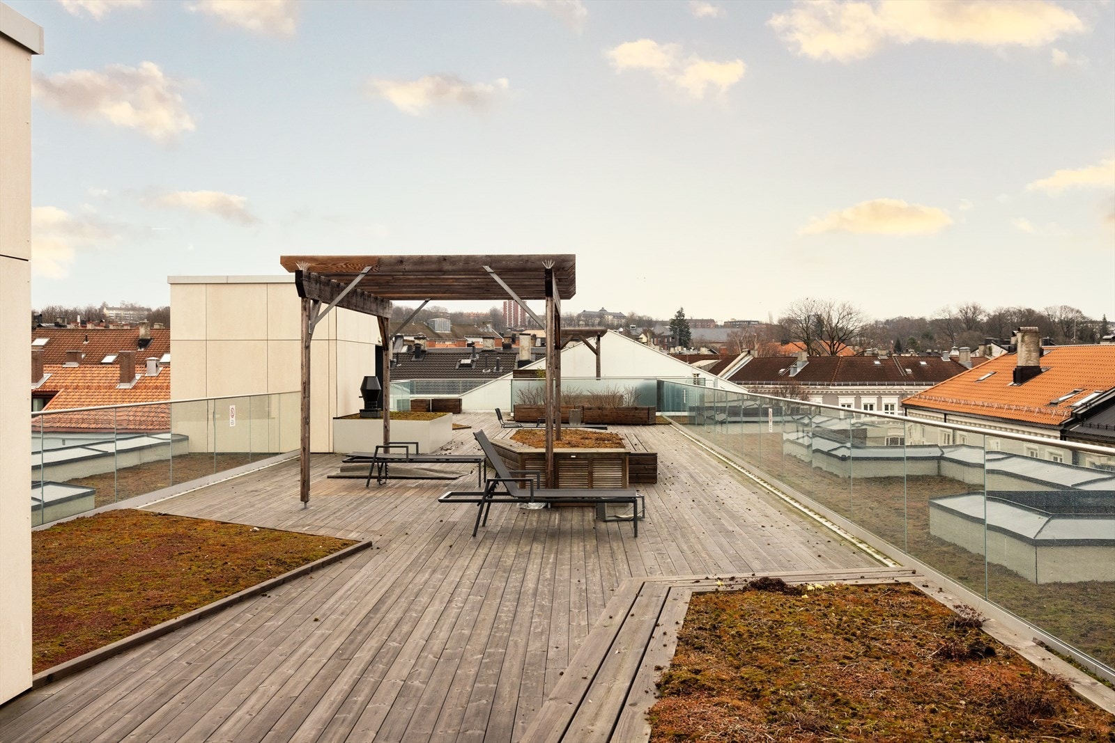 - Sameiet har også en felles takterrasse - Galleribilde