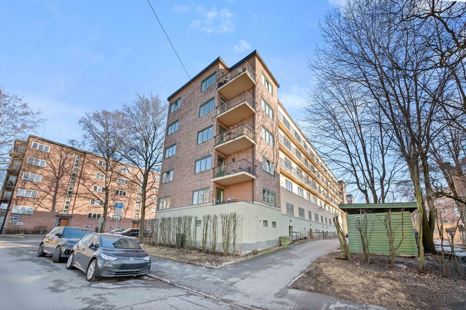 Sameiet har en god vedlikeholdshistorikk. Siste store prosjektet var fasadearbeider som ble gjort i 2022. Galleribilde