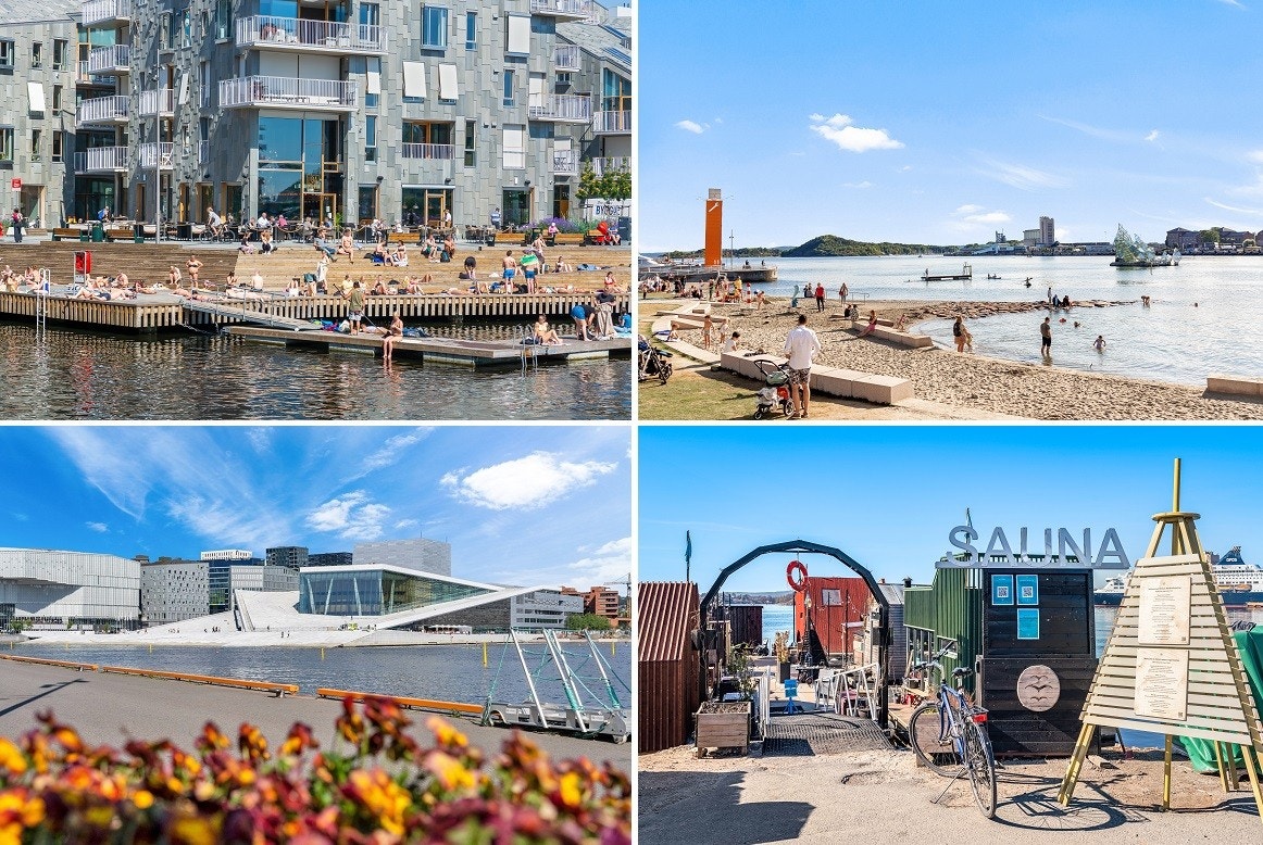 Sentrumsnær og sjønær beliggenhet med kort vei til flere badeplasser, saunaer og kjente landemerker som Operaen. Galleribilde