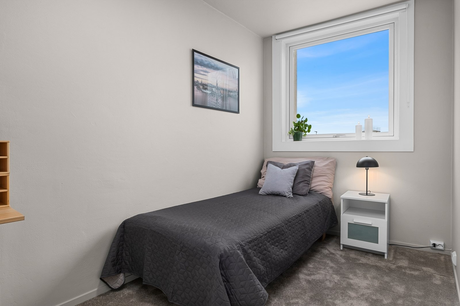 Største soverommet er på 8,4m² og ligger i tilknytning til stue. Galleribilde
