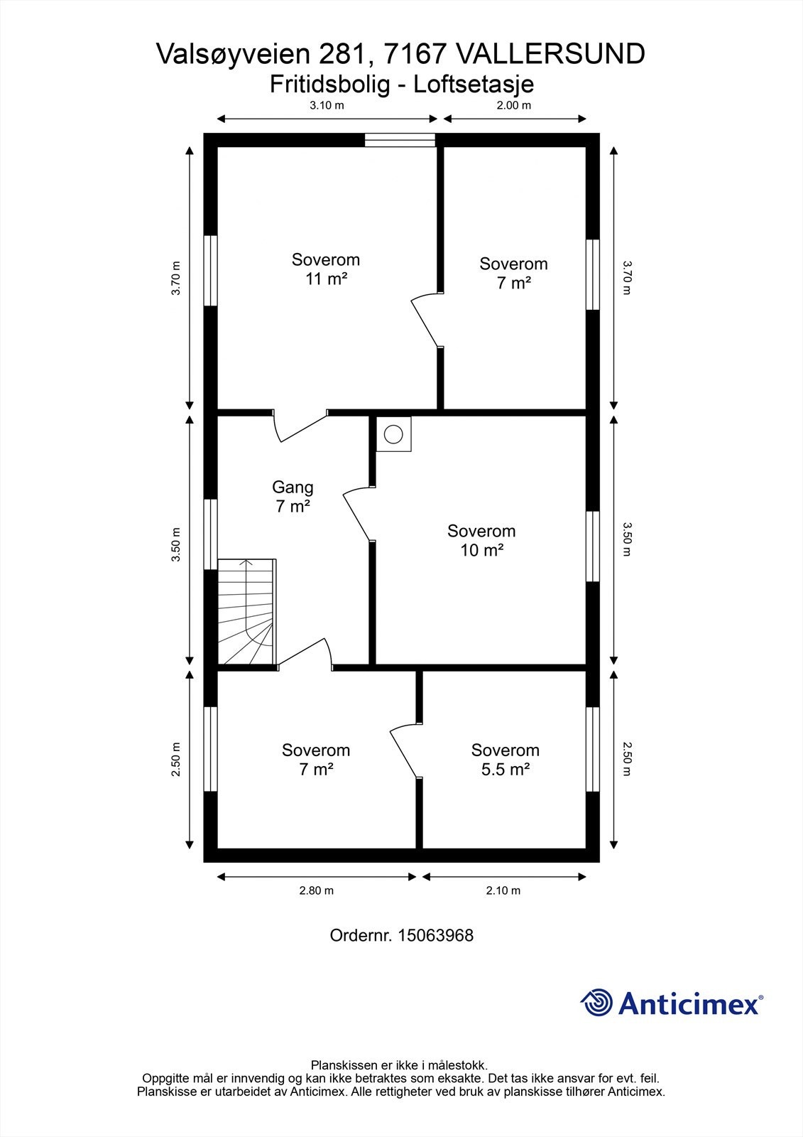 Planskisse. Galleribilde