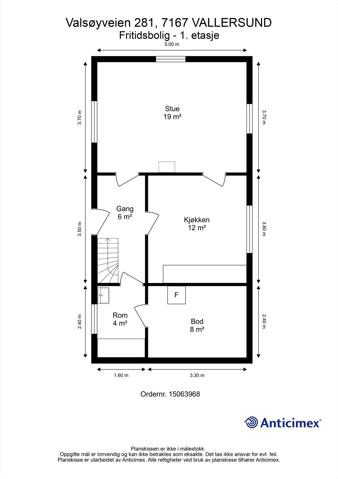Planskisse. Galleribilde