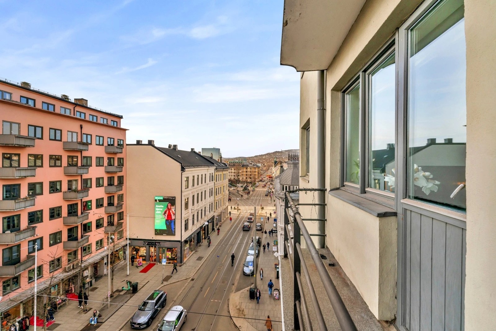 Brannbalkong. Galleribilde