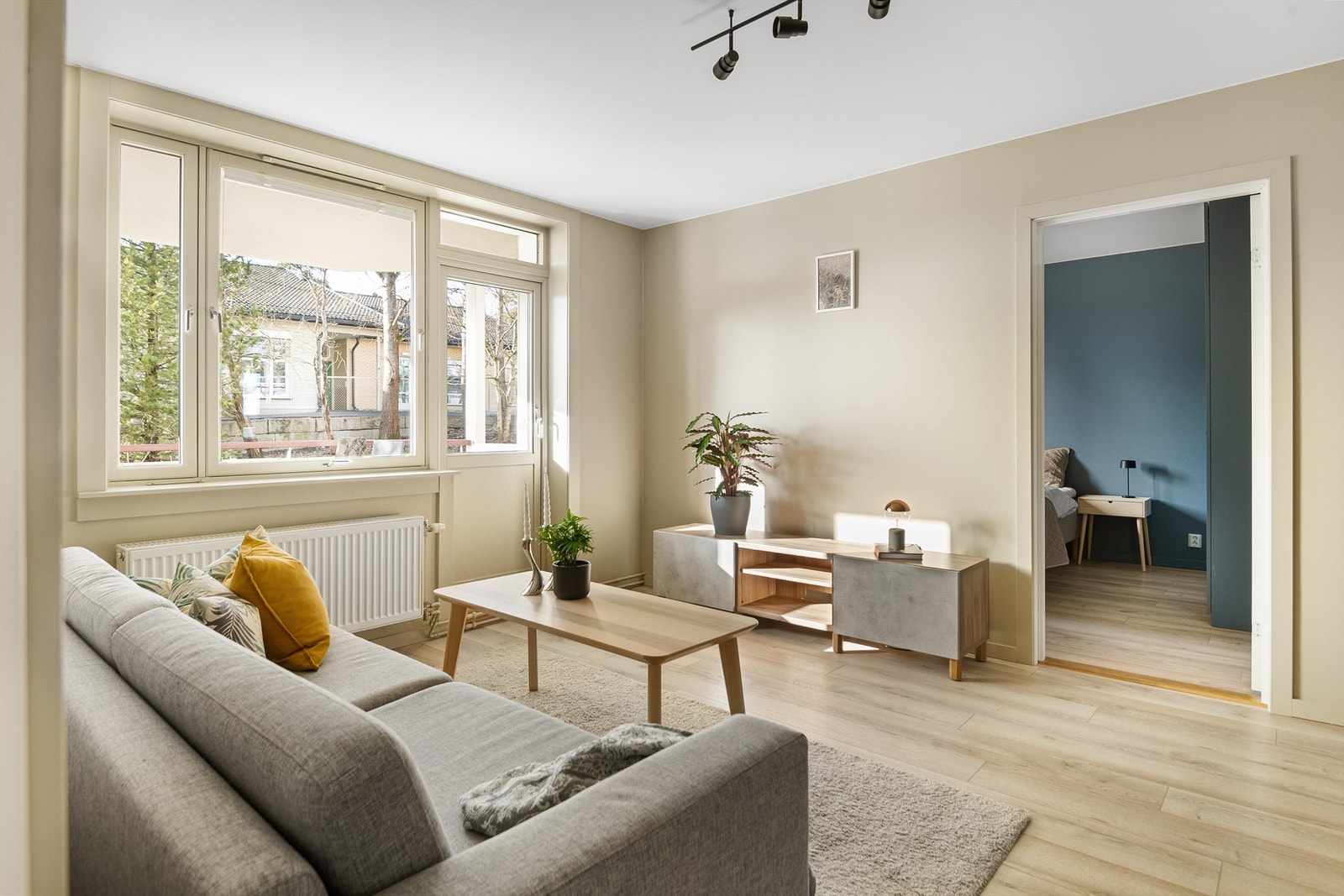 Boligen er totaloppusset i 2022 med pene overflater i alle rom. Galleribilde