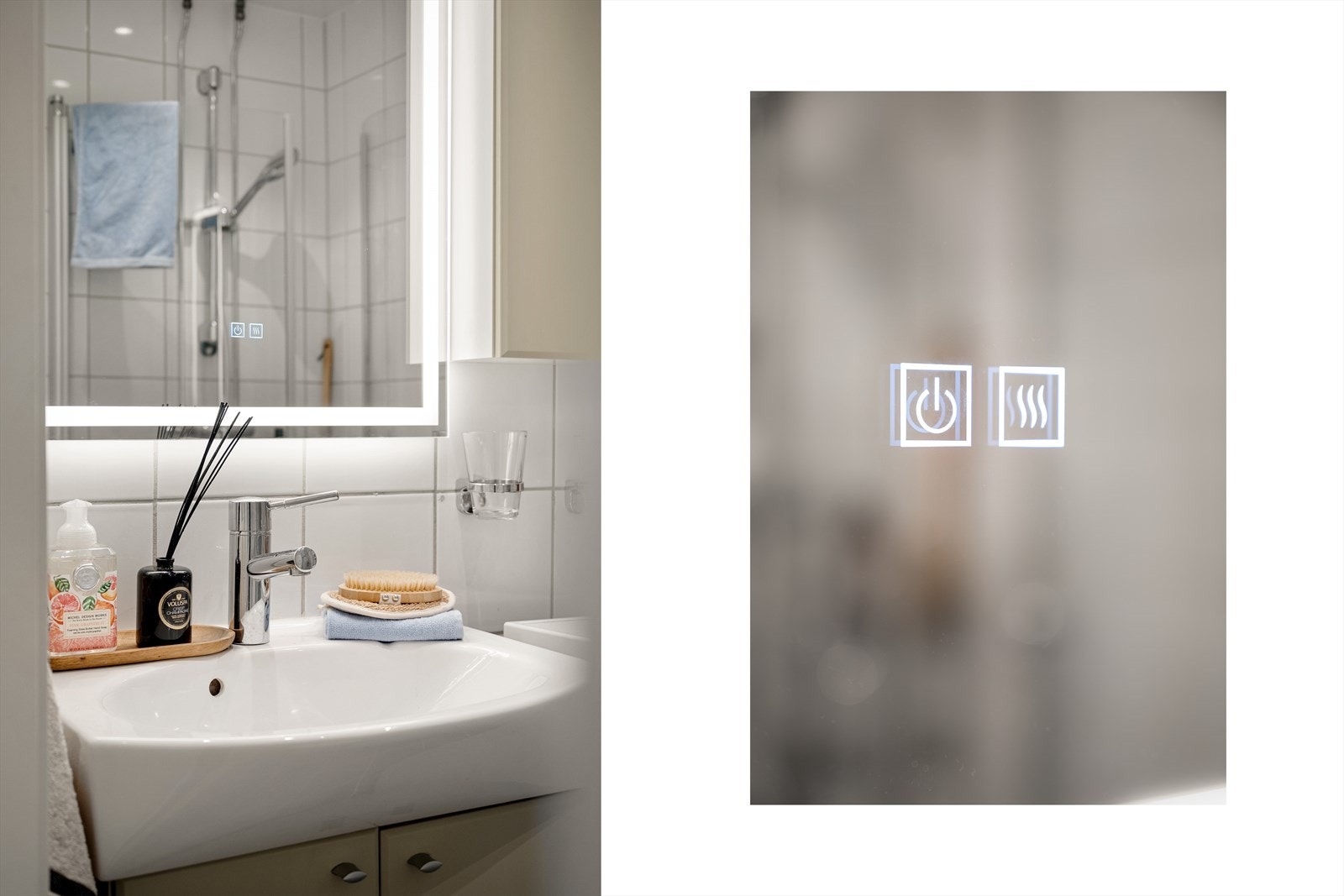 Badet har gjennom tiden bitt oppgradert med nyere baderomsinnredning. Galleribilde