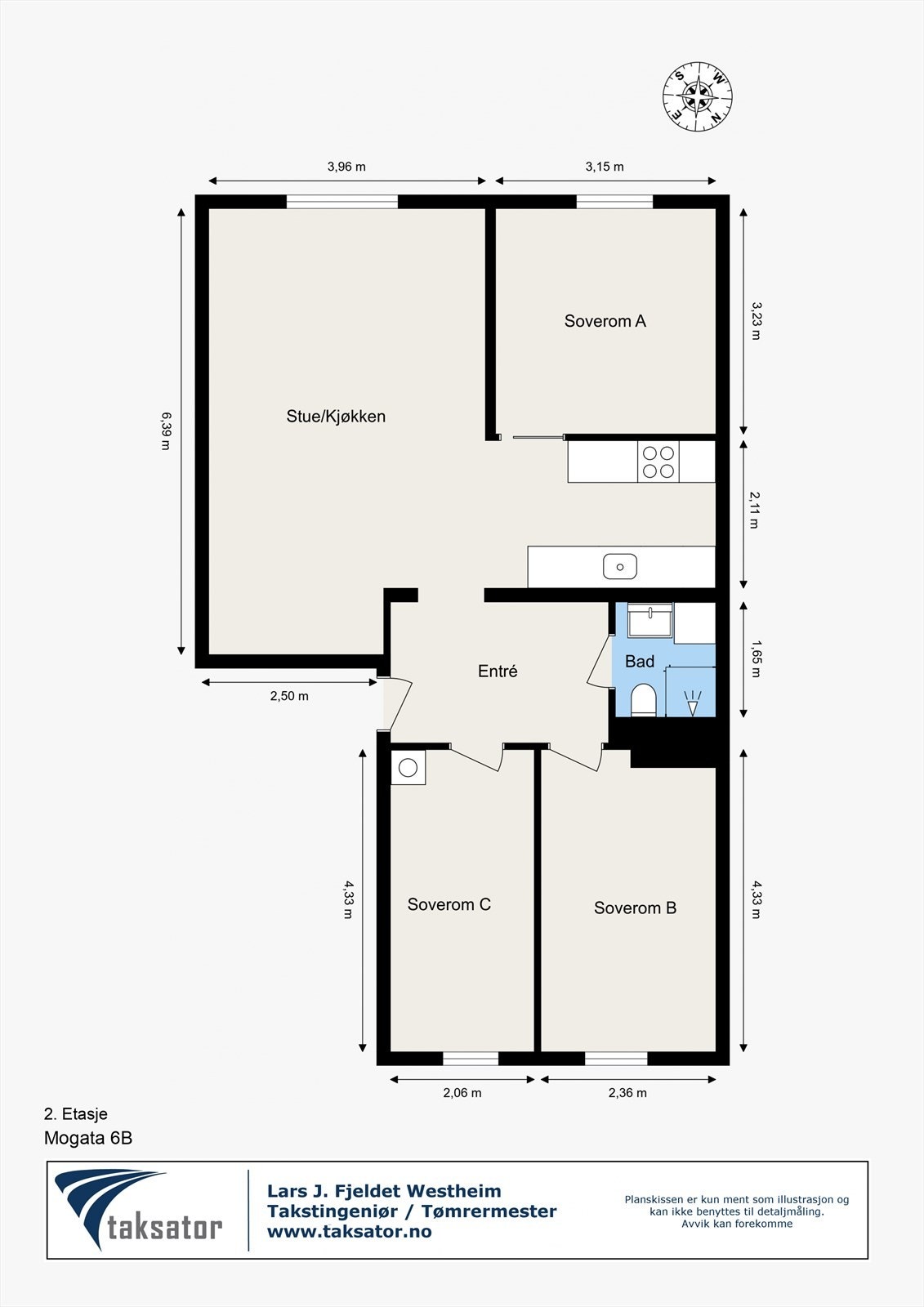 Plantegning. Galleribilde