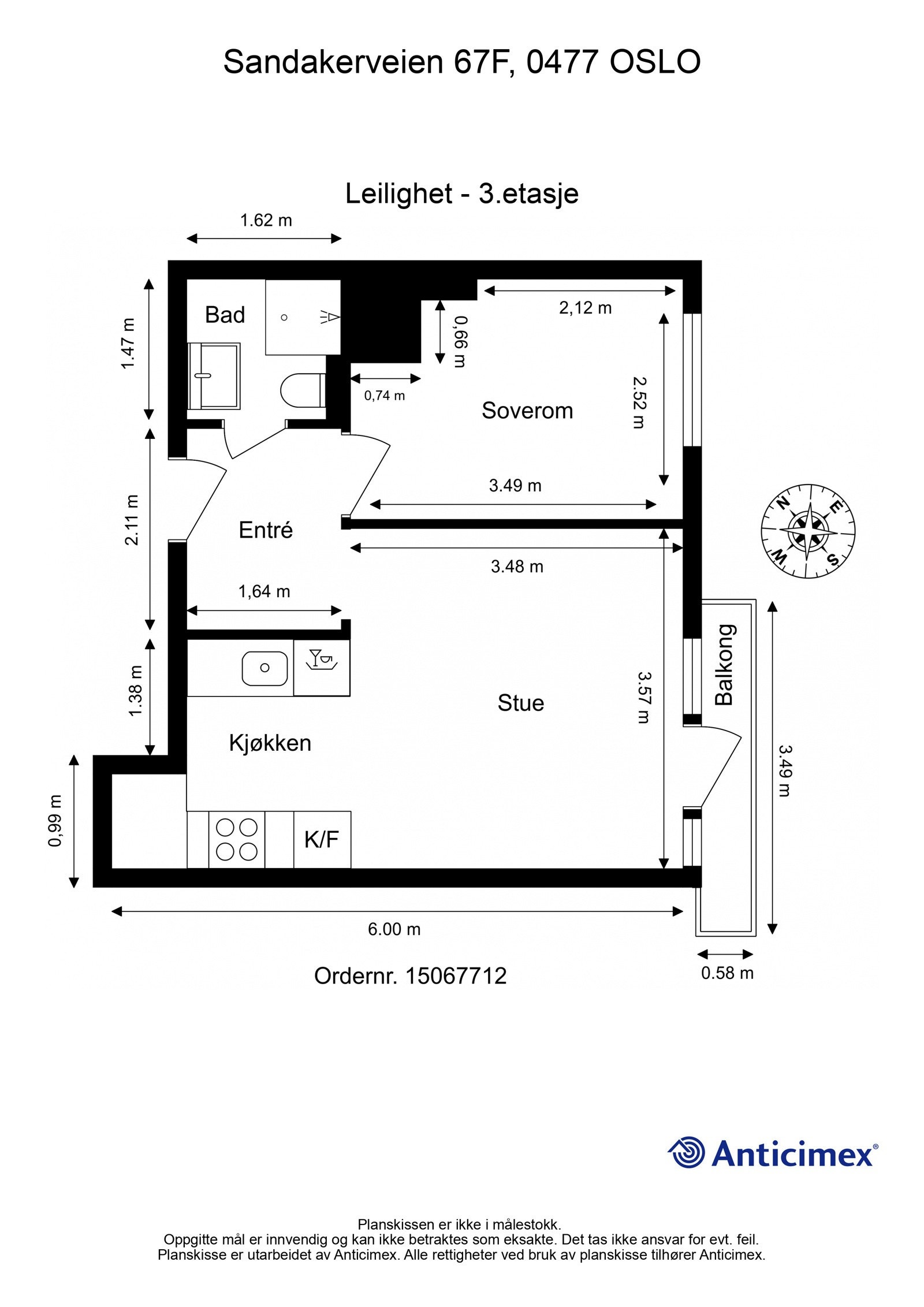 Plantegning. Galleribilde