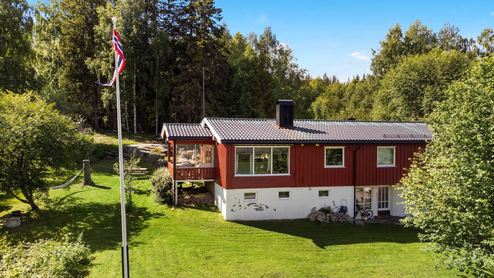 Hyggelig hage Galleribilde