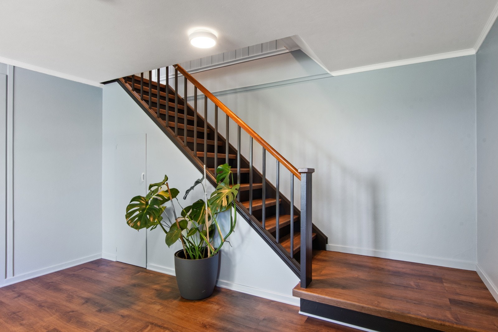 Underetasje består av entré, gang m/trapp, gang, hobbyrom, teknisk rom og bod Galleribilde