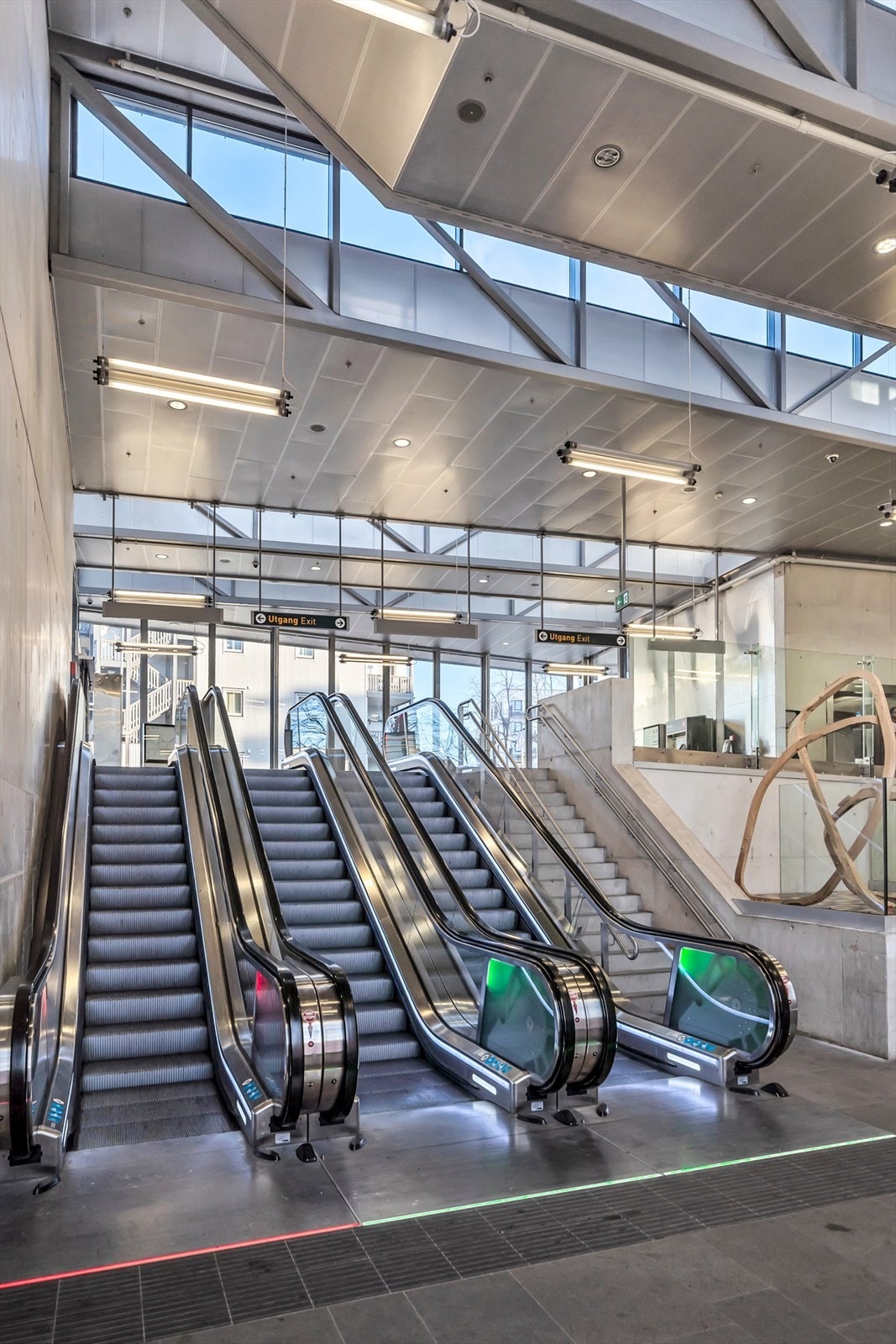 Kort vei til Løren T-bane. Galleribilde