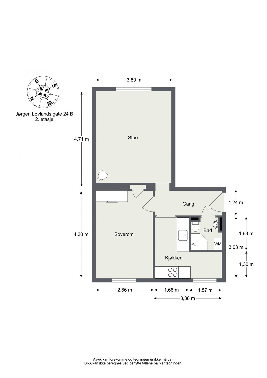 Plantegning. Galleribilde