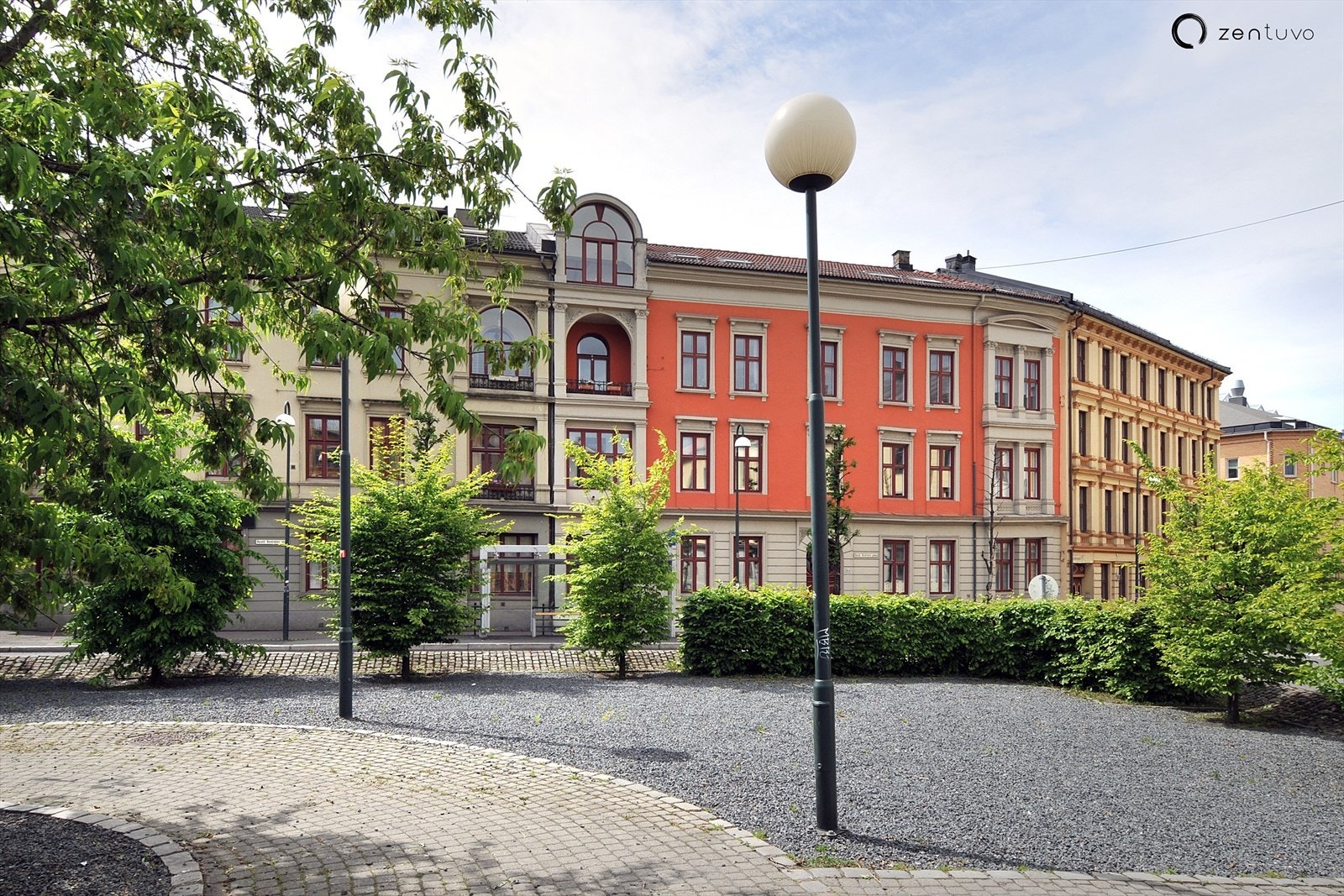 Harald Hårades plass 2 er et kjent samlingspunkt. Galleribilde