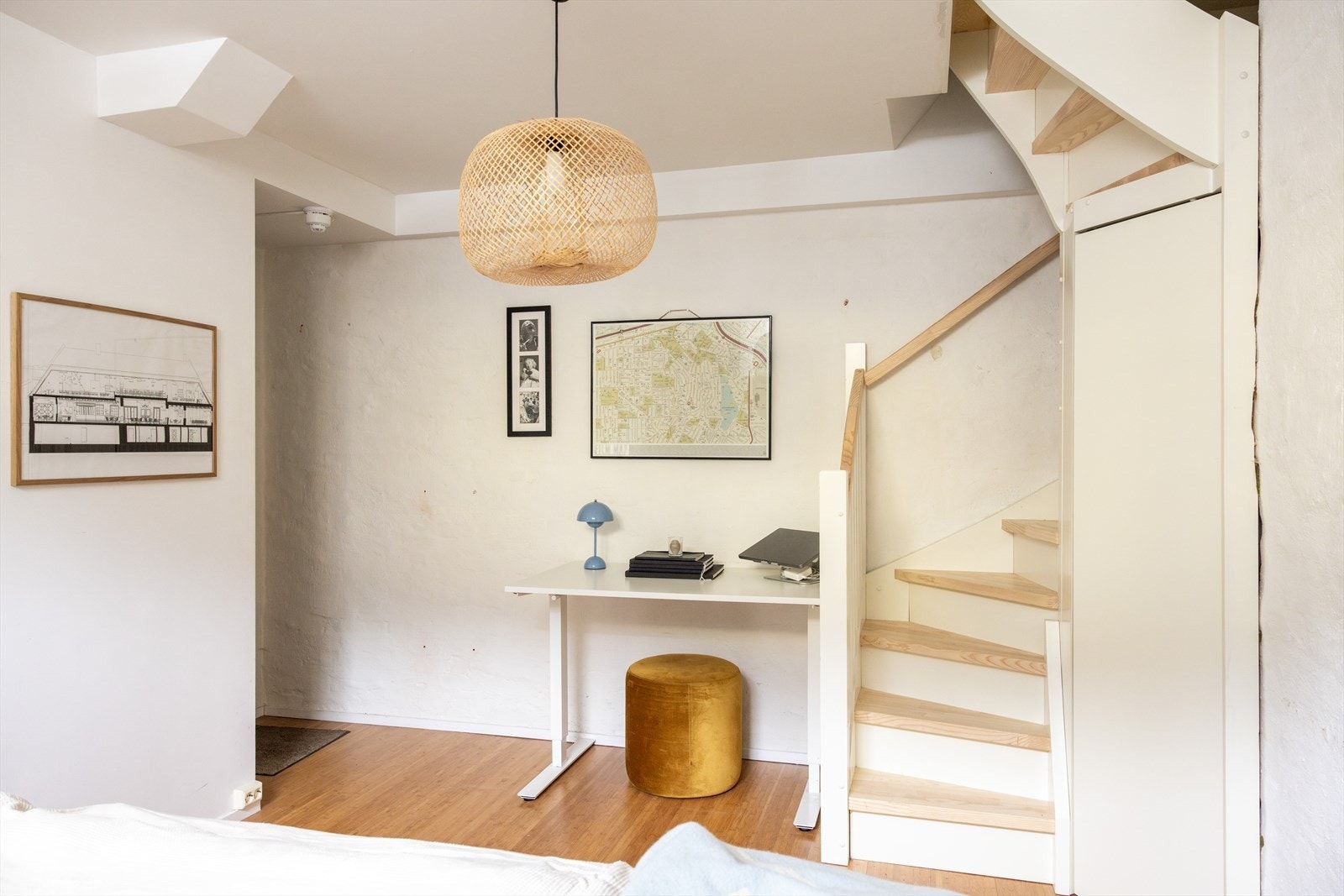 Kjellerstuen er av svært god størrelse og benyttes i dag som hovedsoverom. Galleribilde