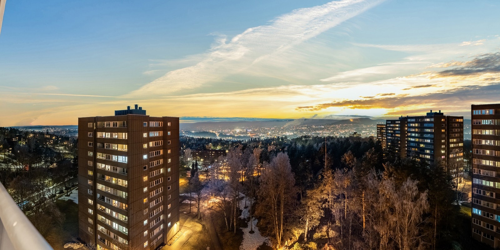 En romslig 2-roms med spektakulær utsikt Galleribilde
