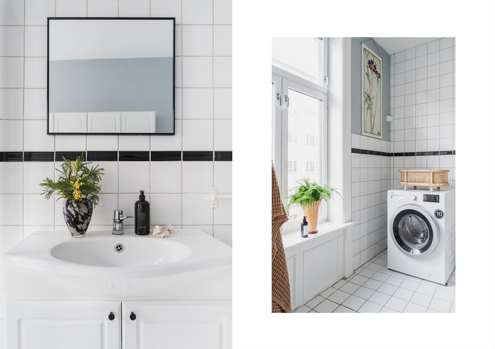 Detalj baderom Galleribilde