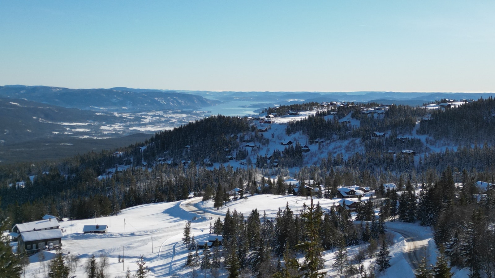 Utsikt fra tomta Galleribilde