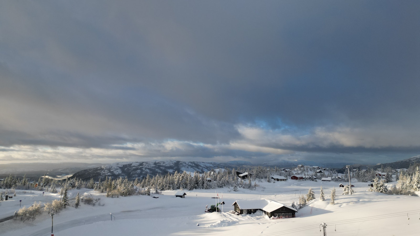 Kort vei ned til Vinterland. Galleribilde