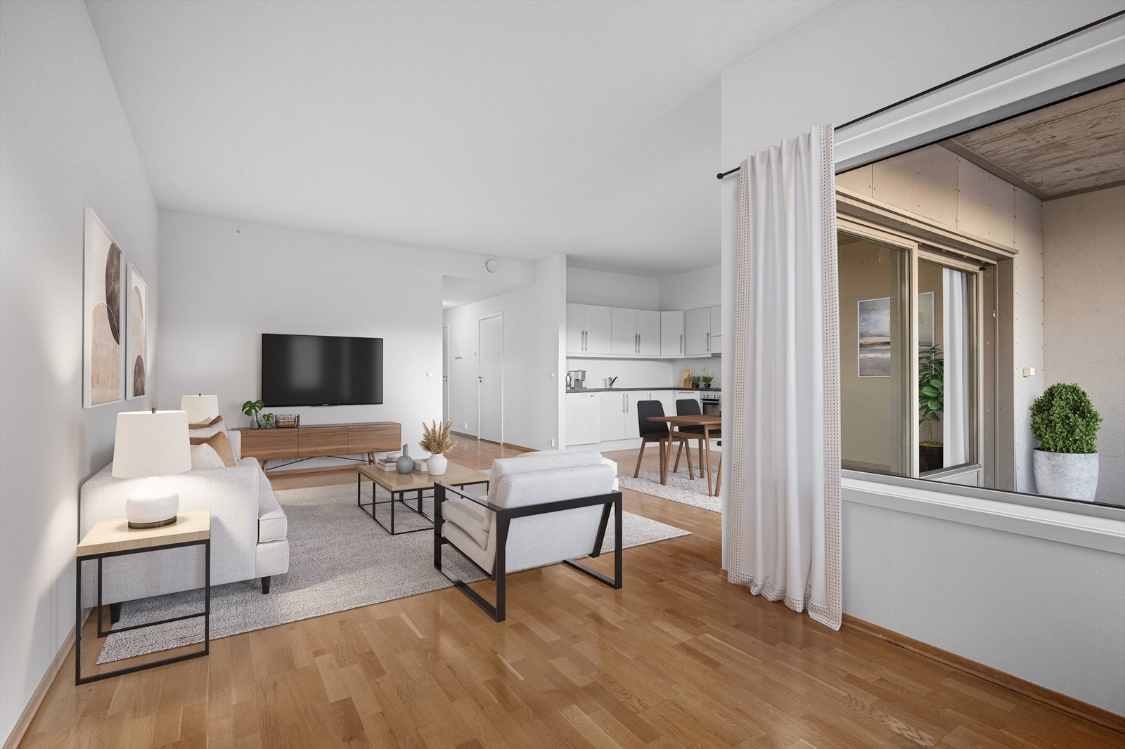 Digitalmøblert - Det medfølger p-plass i p-kjeller Galleribilde