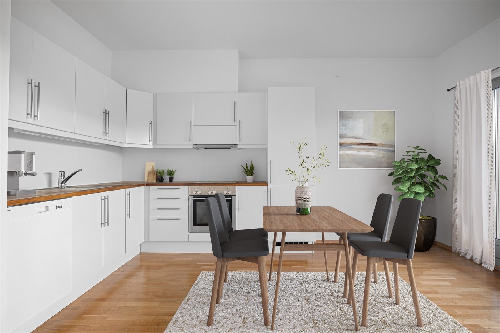 Digitalmøblert - Kjøkken Galleribilde