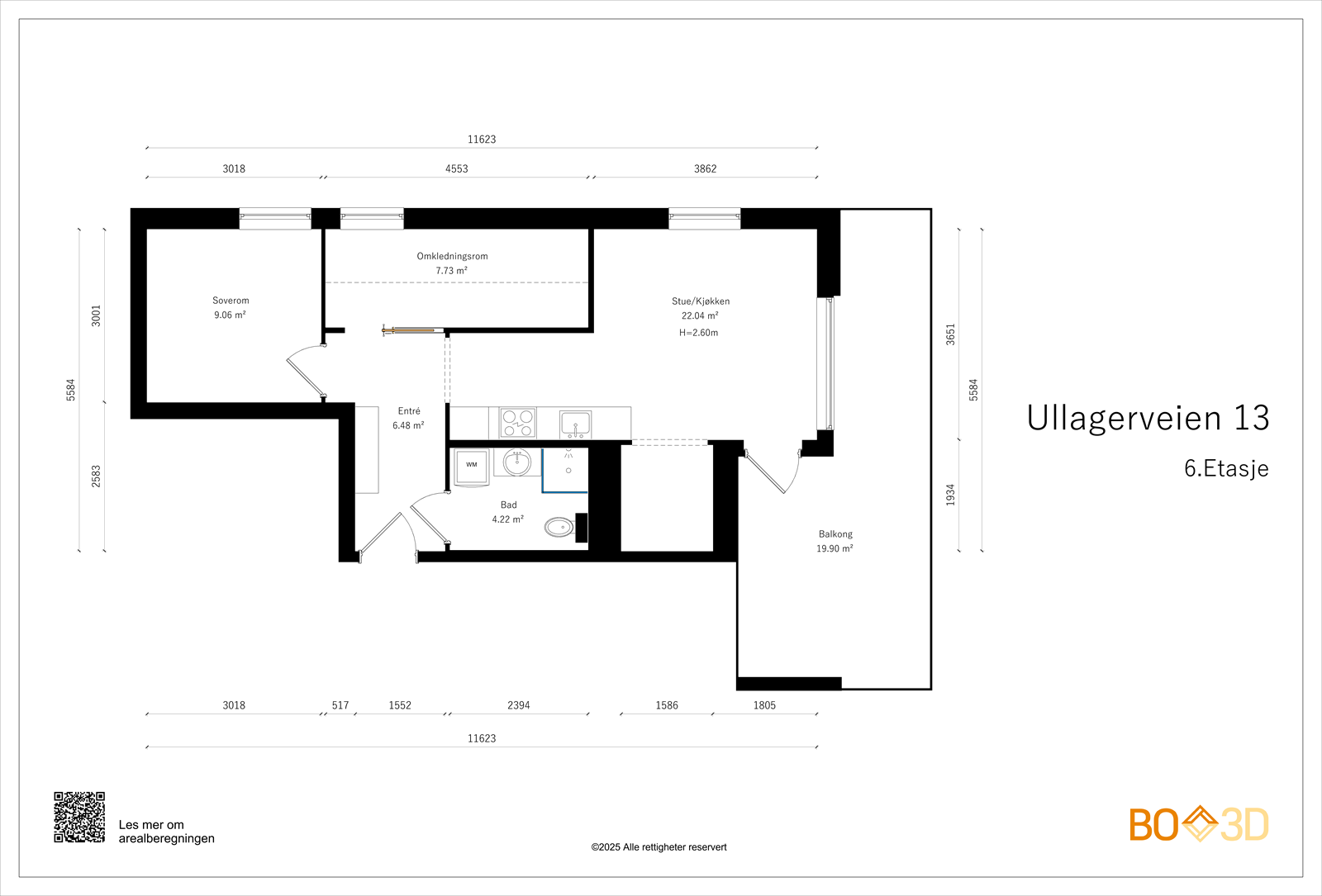 Plantegning. Galleribilde