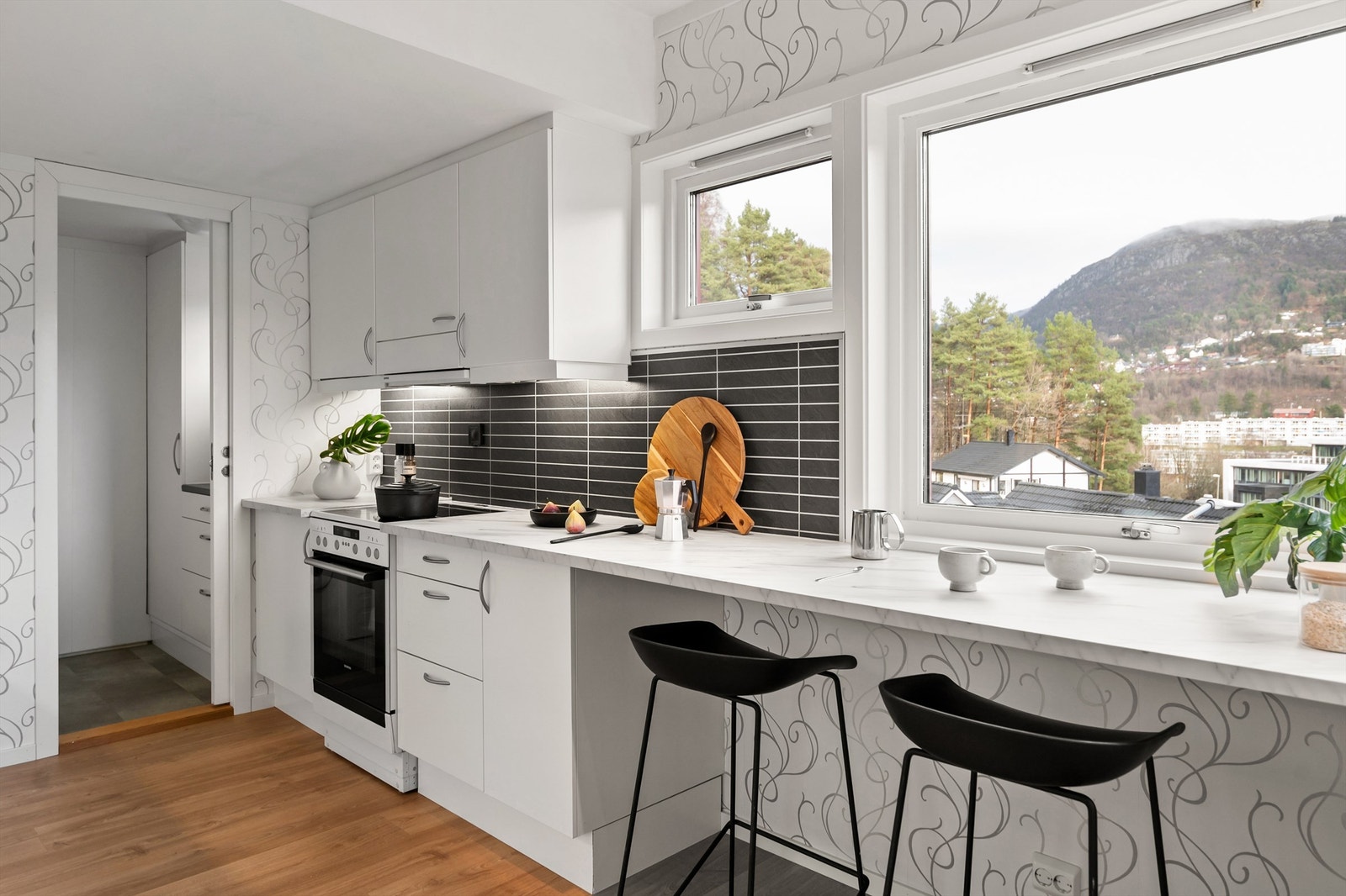 Kjøkkeninnredning fra Ikea. Galleribilde