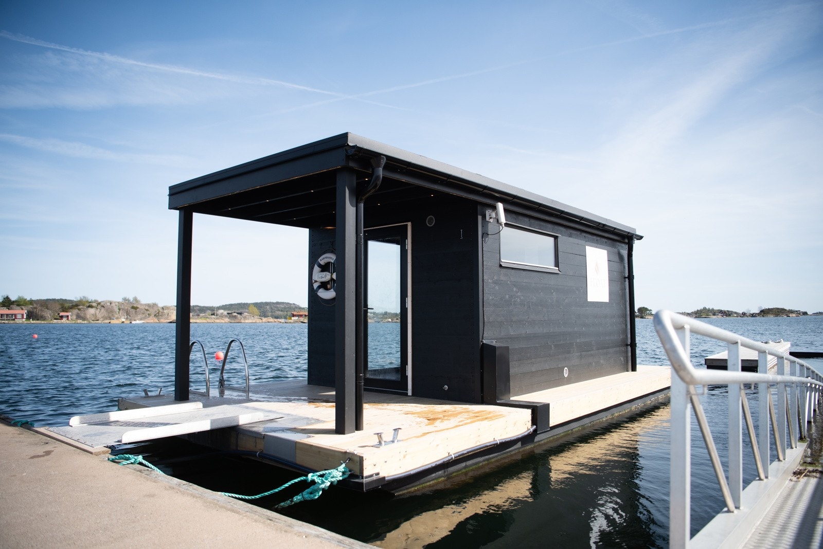 Badstue på Granholmen Galleribilde