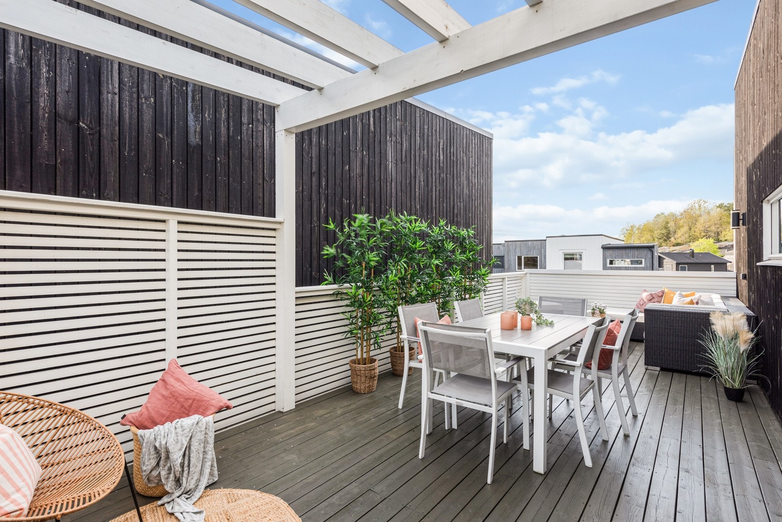 Pergola gir en hyggelig stemning Galleribilde