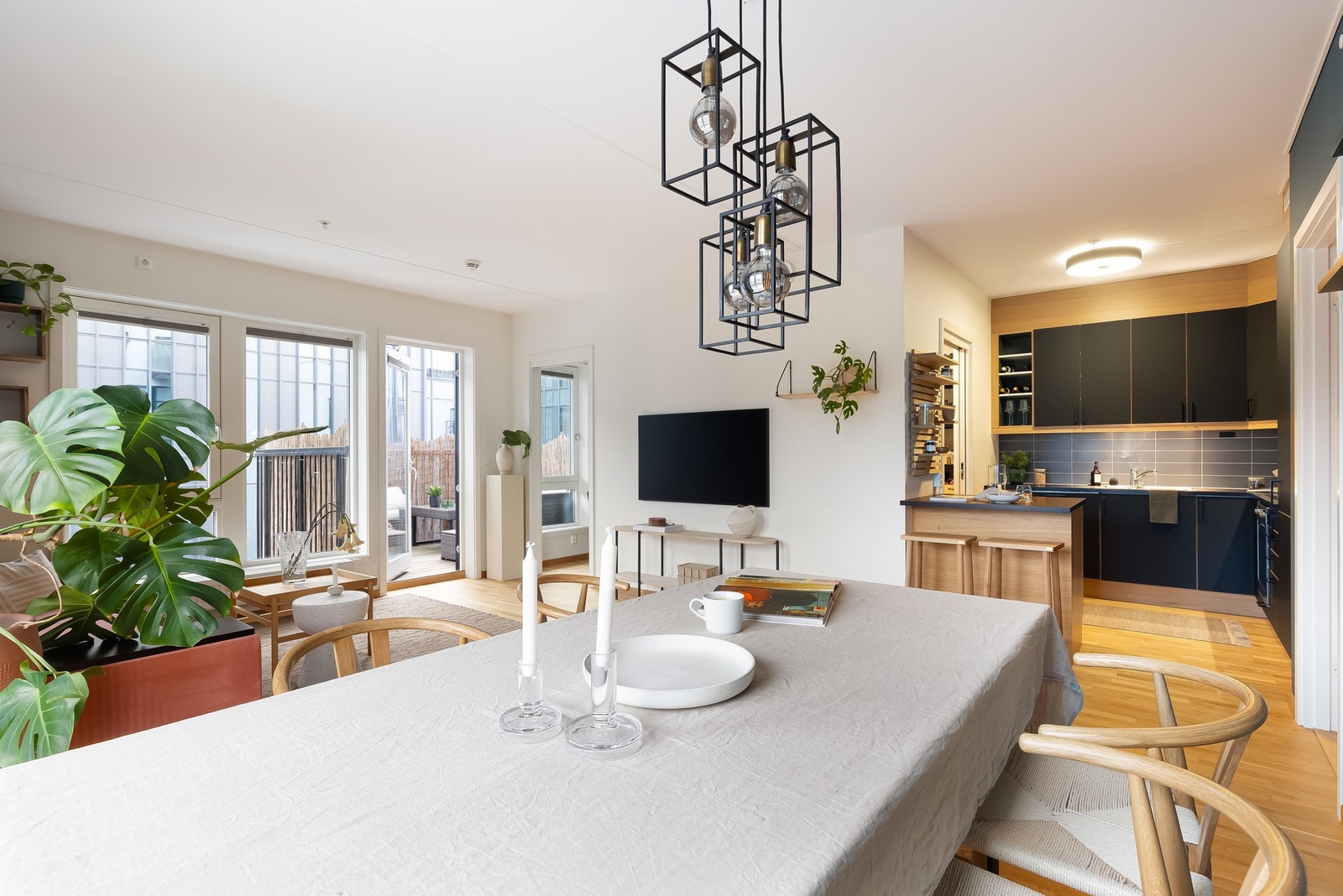 Leiligheten har et oppgradert kjøkken fra kvalitetsleverandøren Sigdal Galleribilde