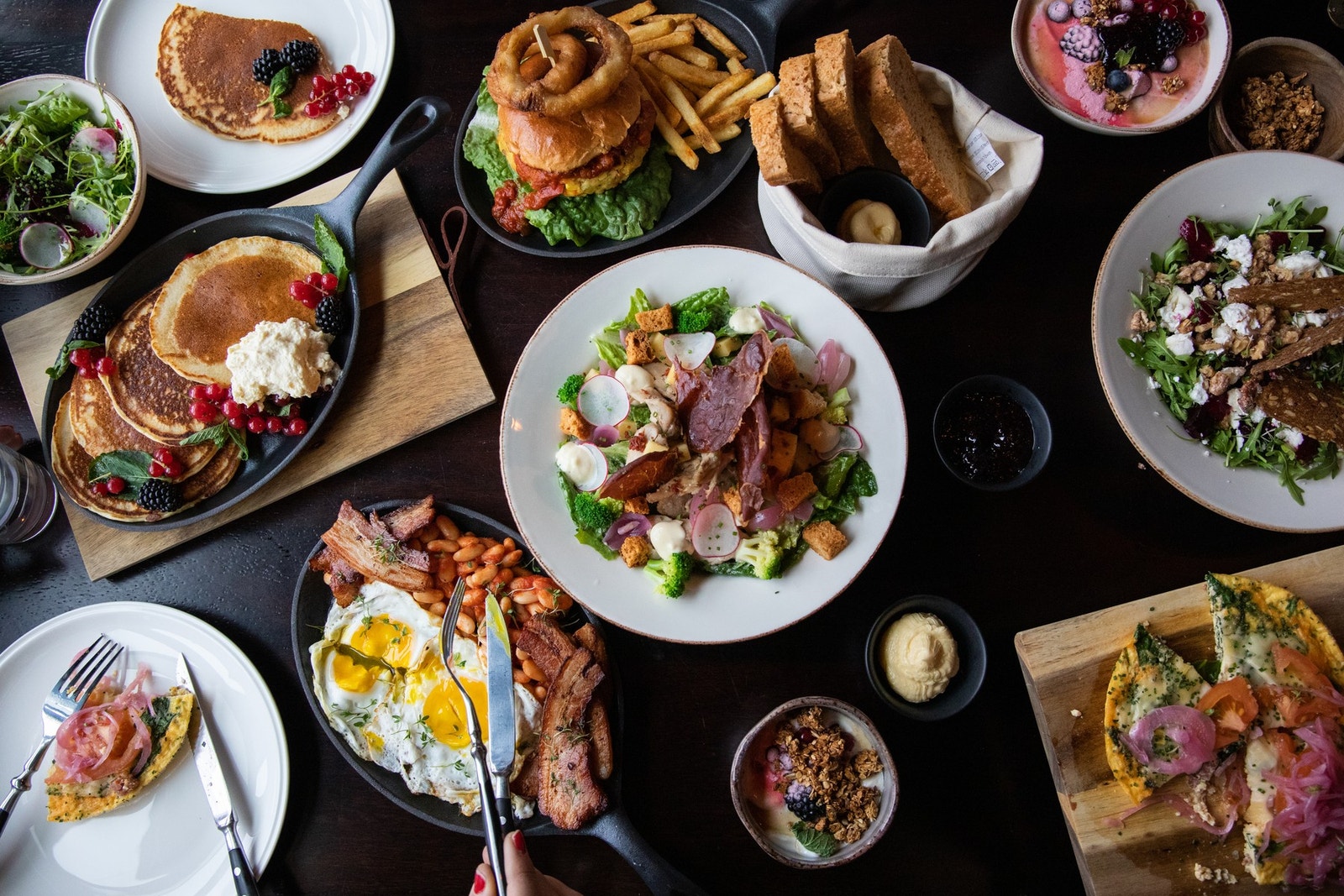 Nærområdet byr på et bredt utvalg av spisesteder. Galleribilde