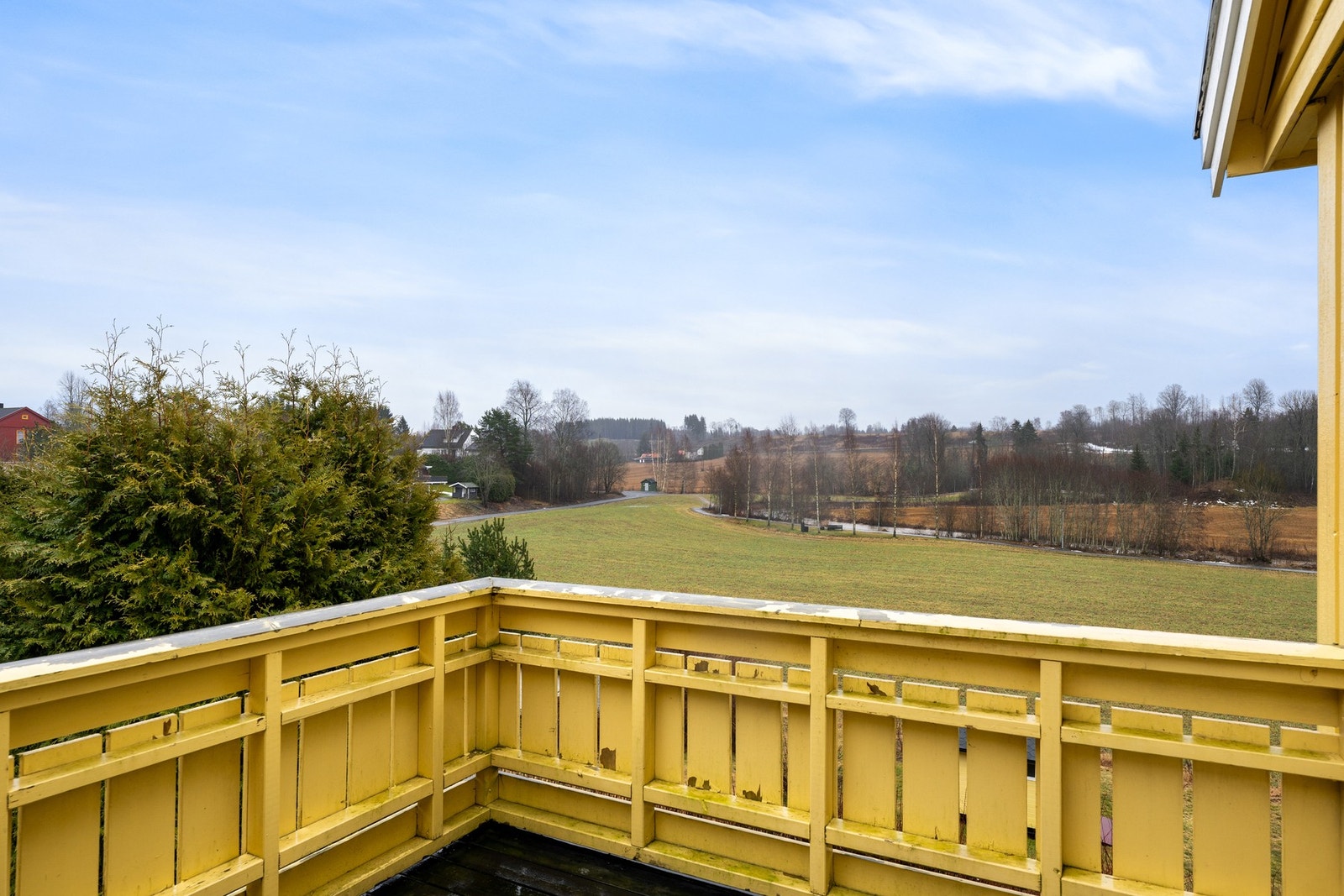 Terassen har en fin utsikt. Galleribilde