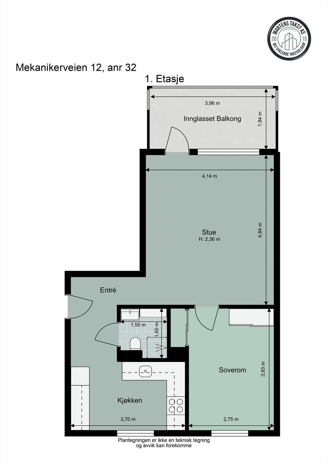La oss se nærmere på boligens planskisse før du blar videre, slik at du får orientert deg litt. Galleribilde