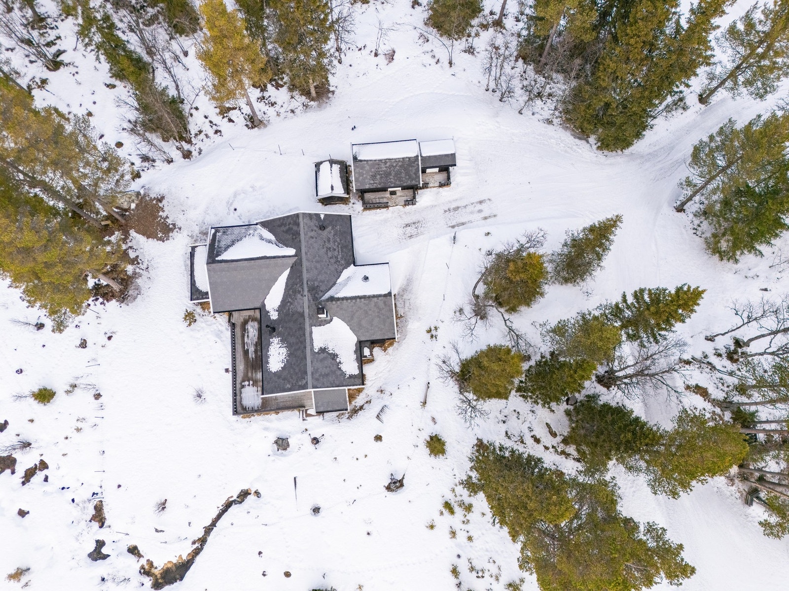 Oversiktsbilde av tomt. Galleribilde