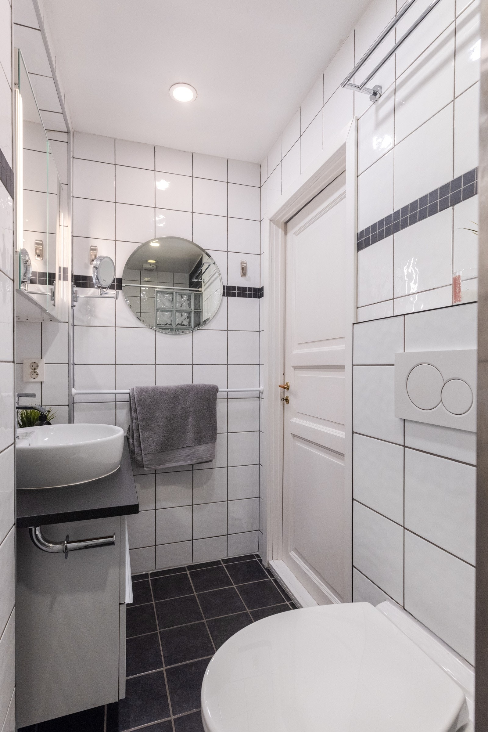 Det andre badet ble oppgradert i 2016. Galleribilde