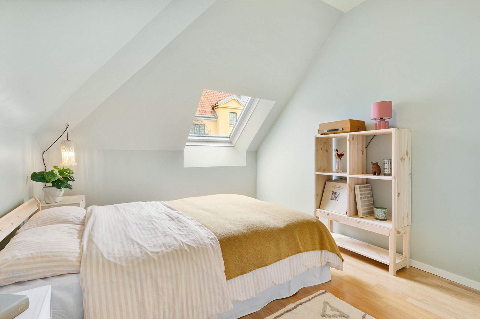 Soverommet er på 8,7 kvadratmeter. Galleribilde