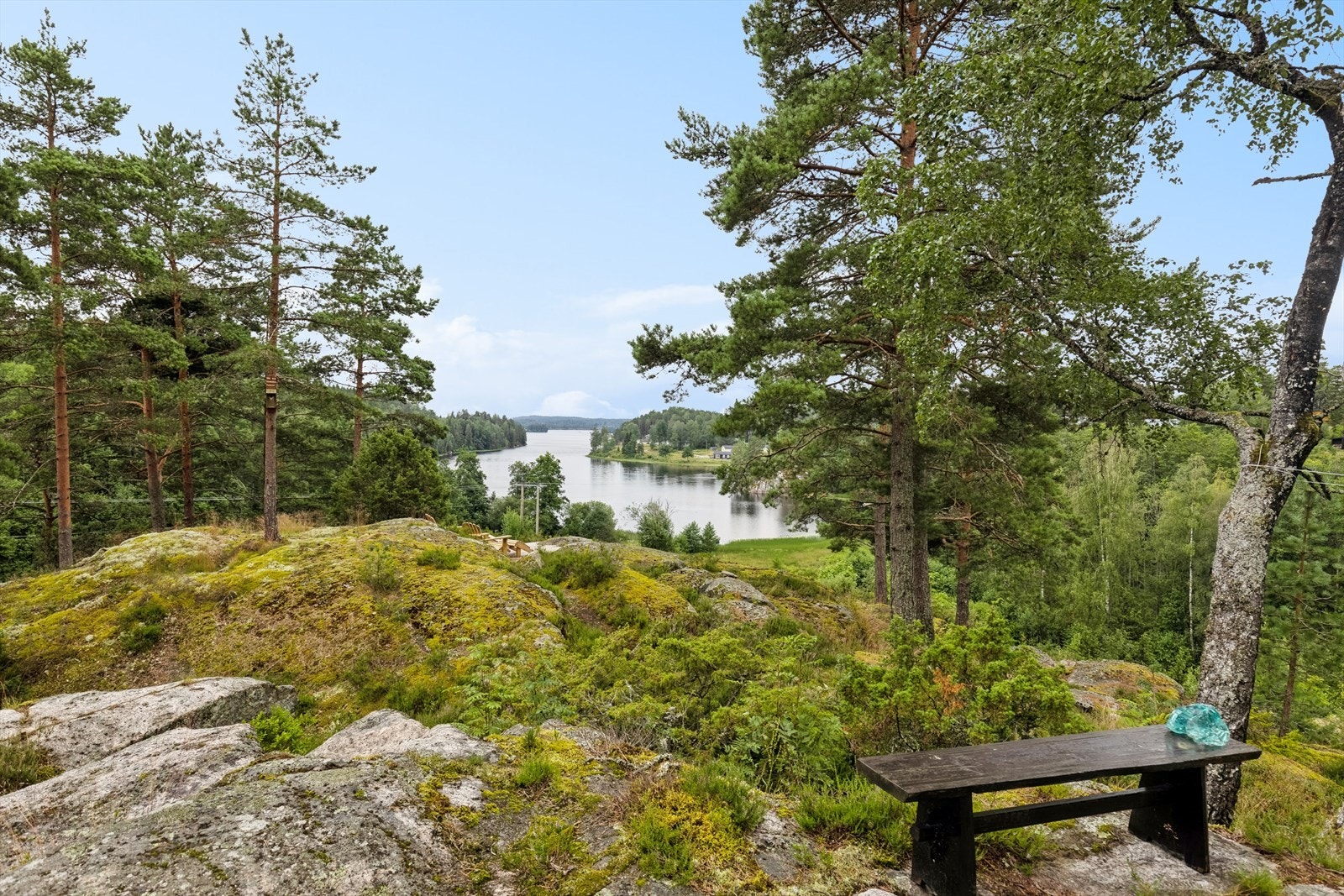 Utsikt mot Lysern. Galleribilde