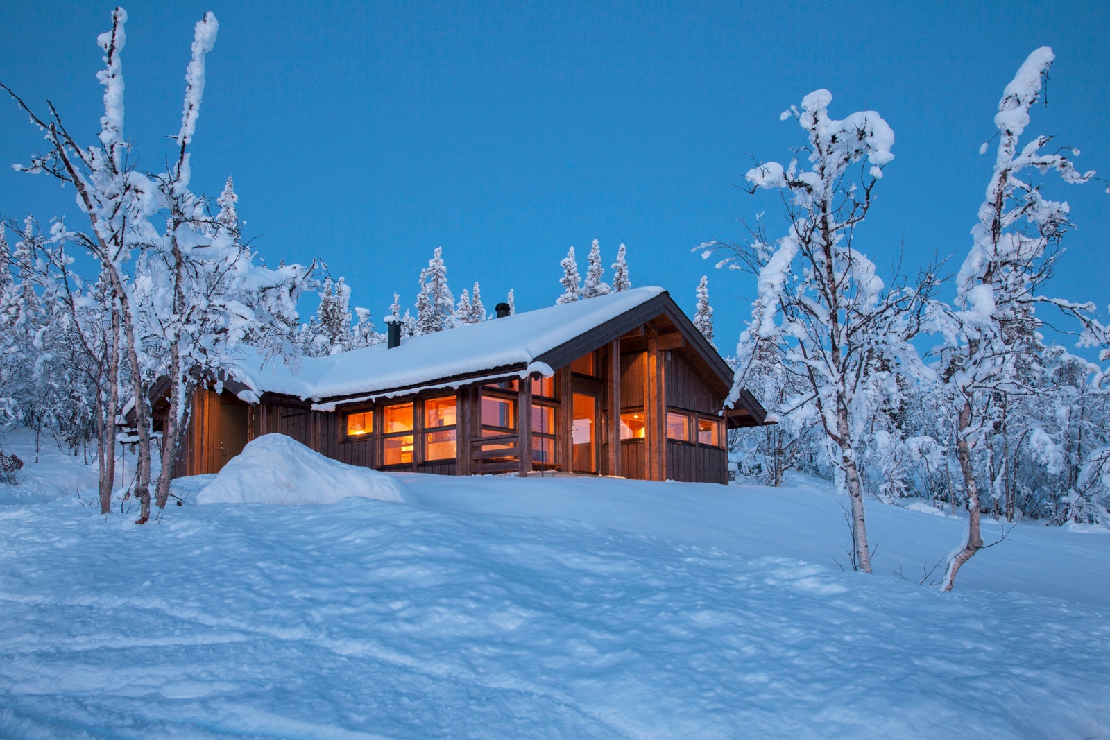 Bilde av en liknende hytte
Illustrasjonsfoto Galleribilde