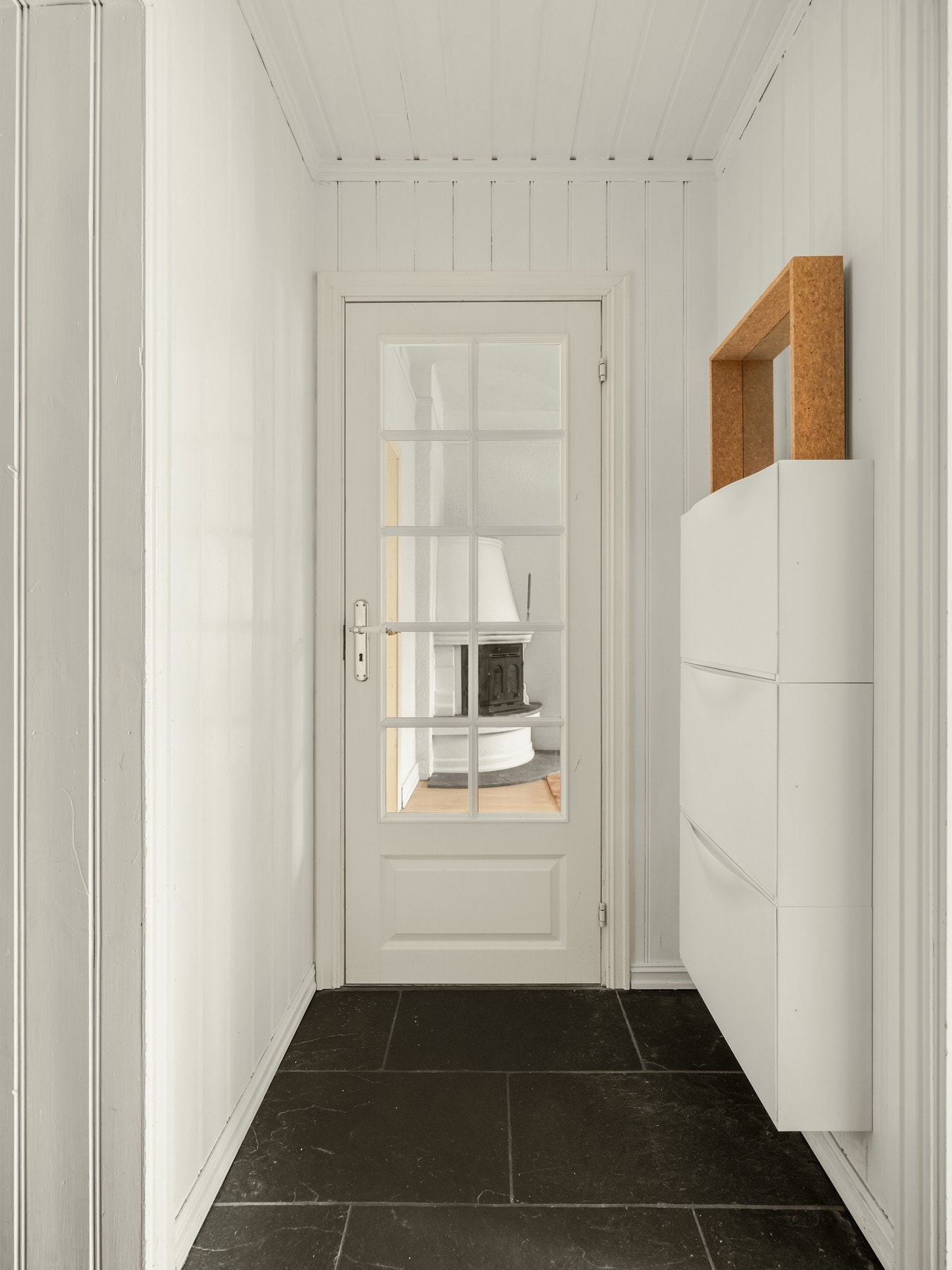 Det er gulvvarme i gulvet i entréen. Galleribilde