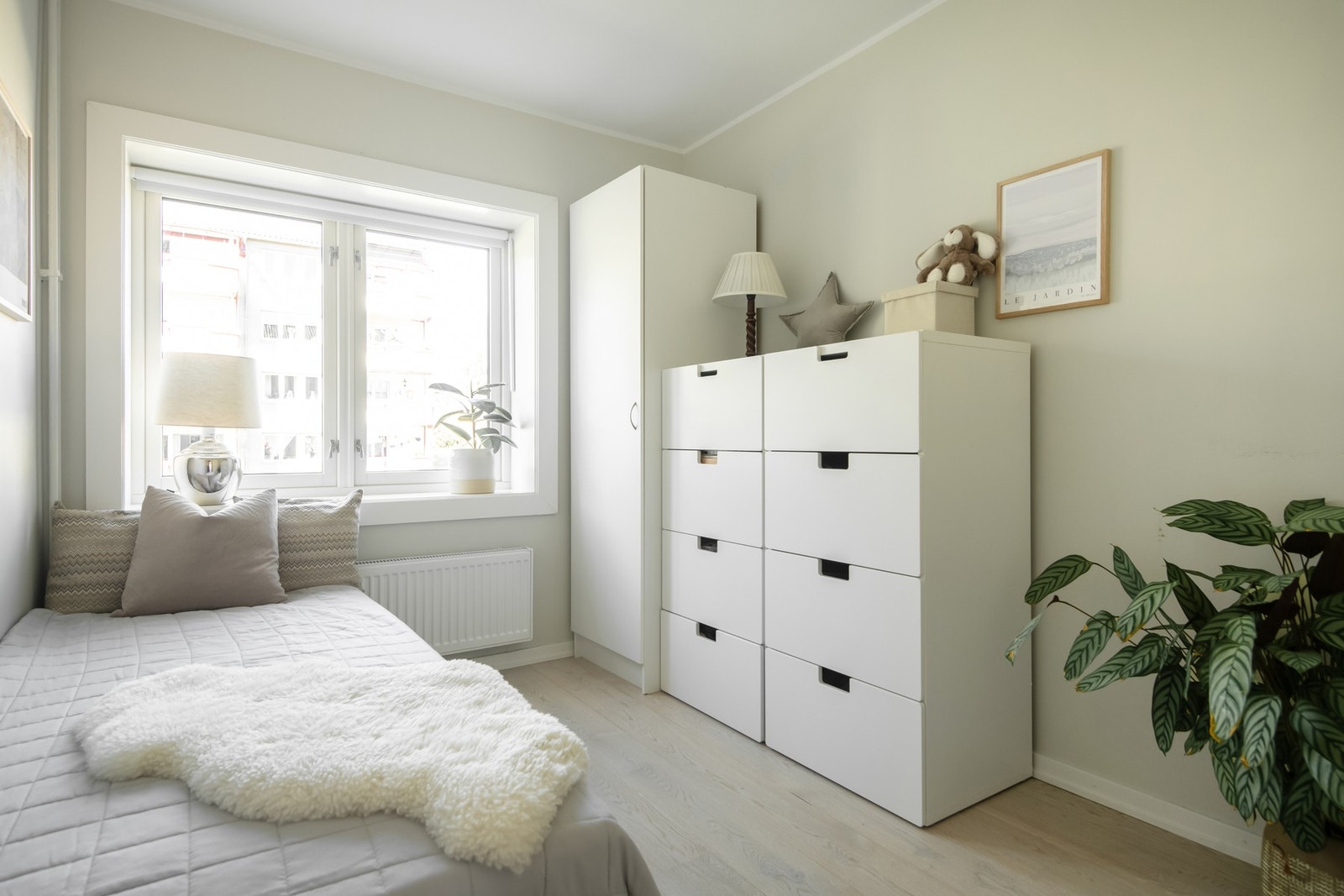 Med sin fleksible utforming kan soverom 2 enkelt innredes etter ønske og funksjon. Galleribilde