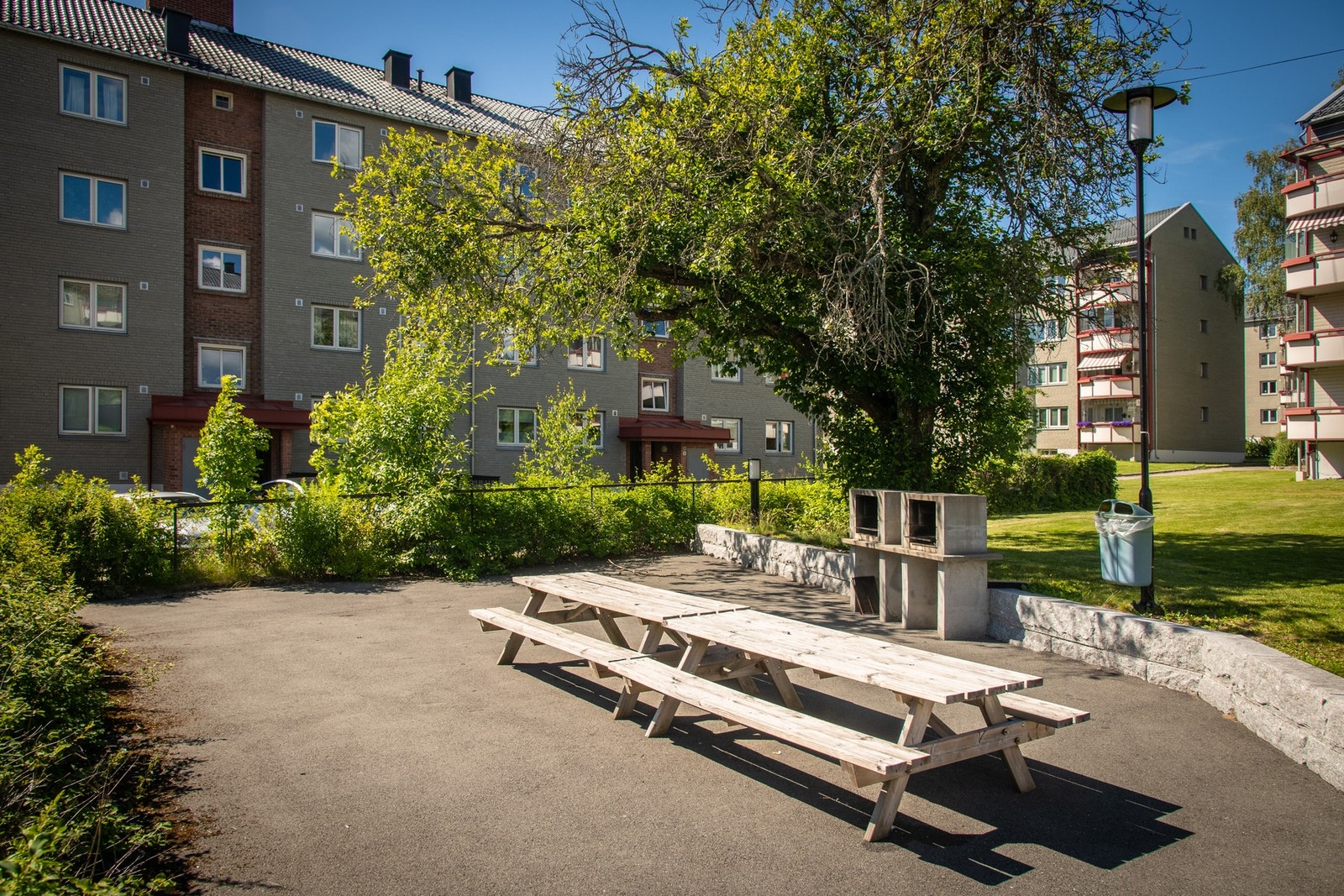 Fellesarealene tilrettelegger for et sosialt fellesskap blant beboere. Galleribilde