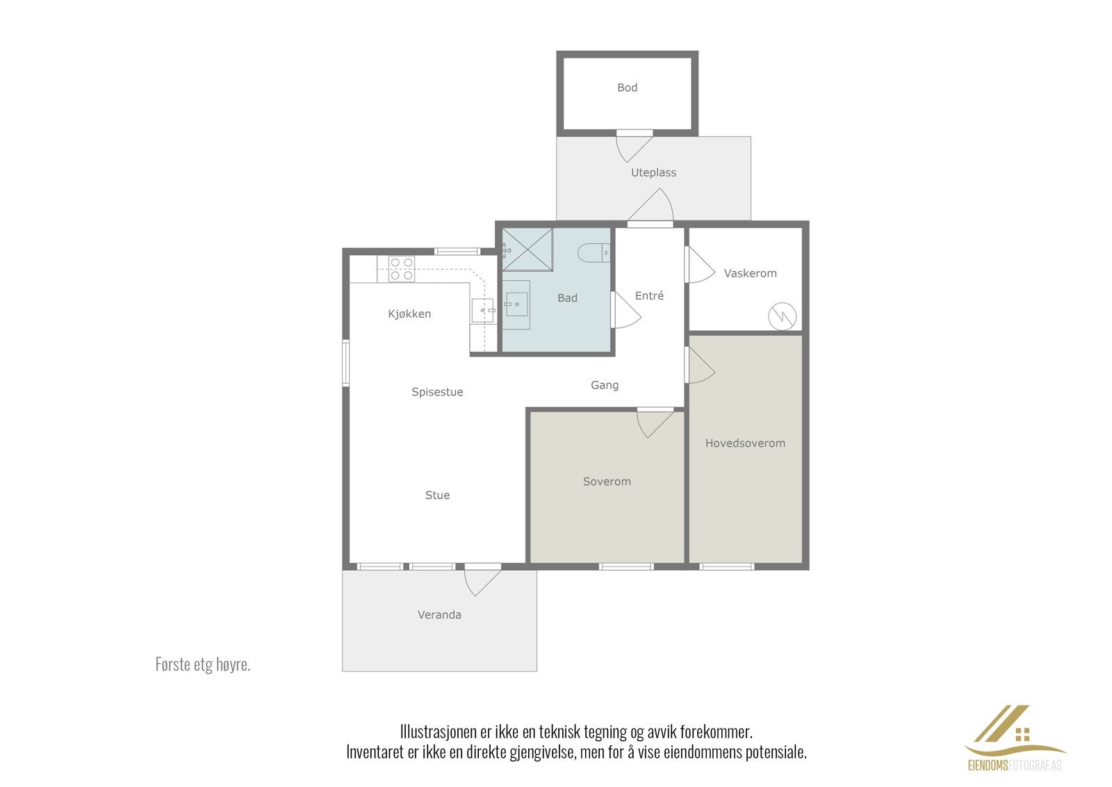 Plantegning H0102 Galleribilde