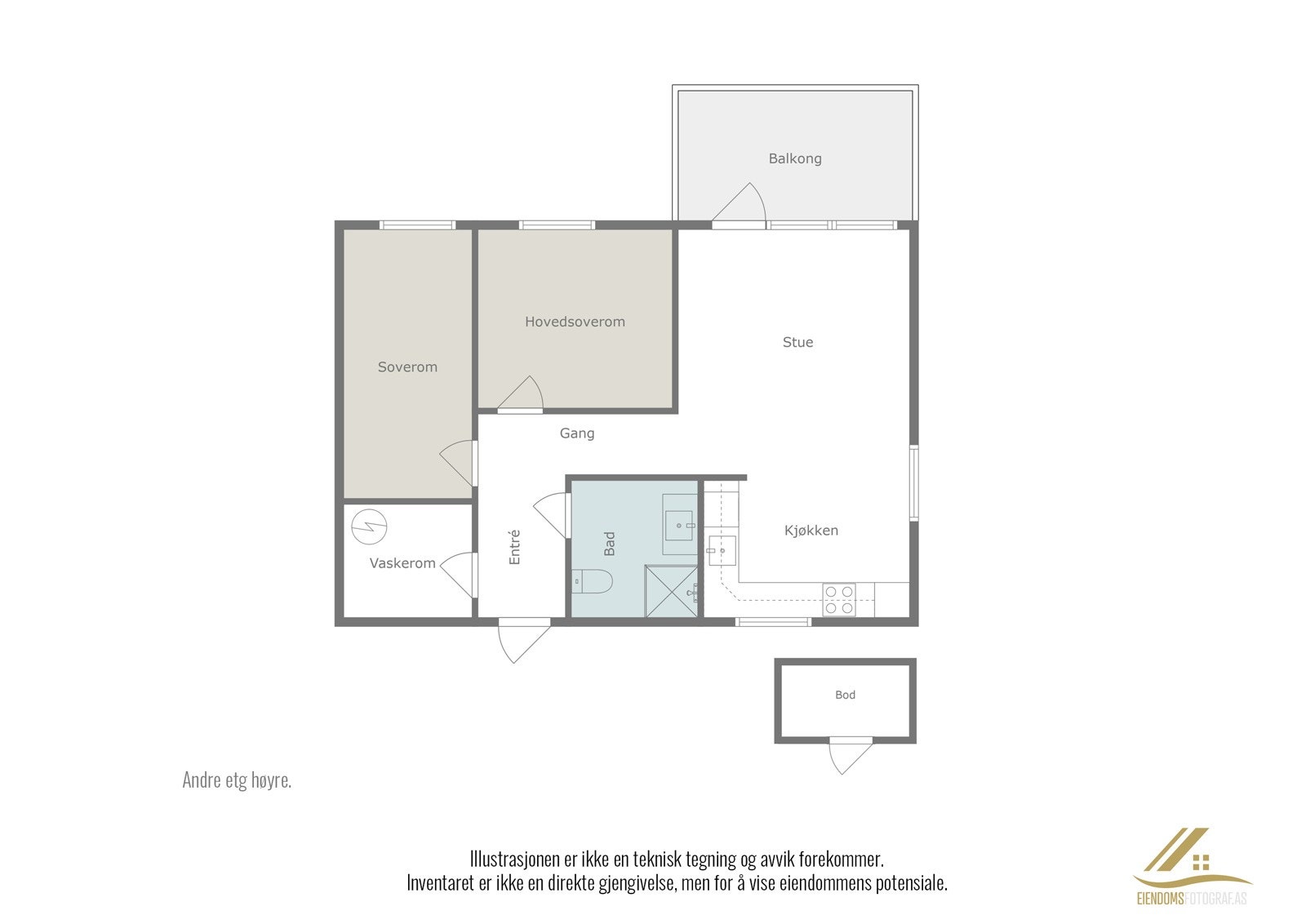 Plantegning H0202 Galleribilde