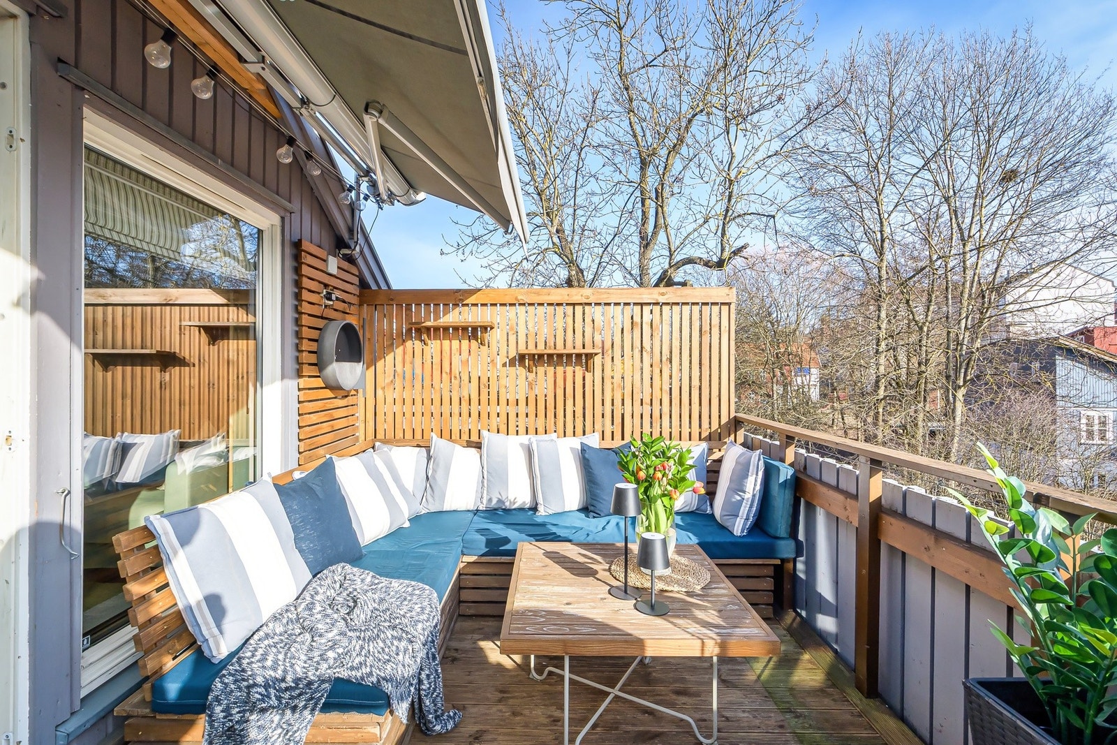 Her kan man nyte herlige sommerkvelder med gode solforhold! Galleribilde