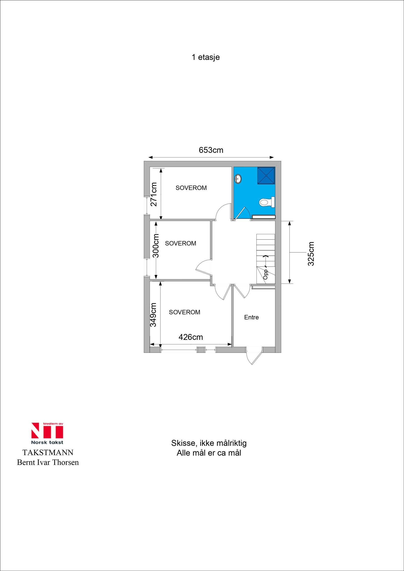 Plantegning 1 etasje Galleribilde