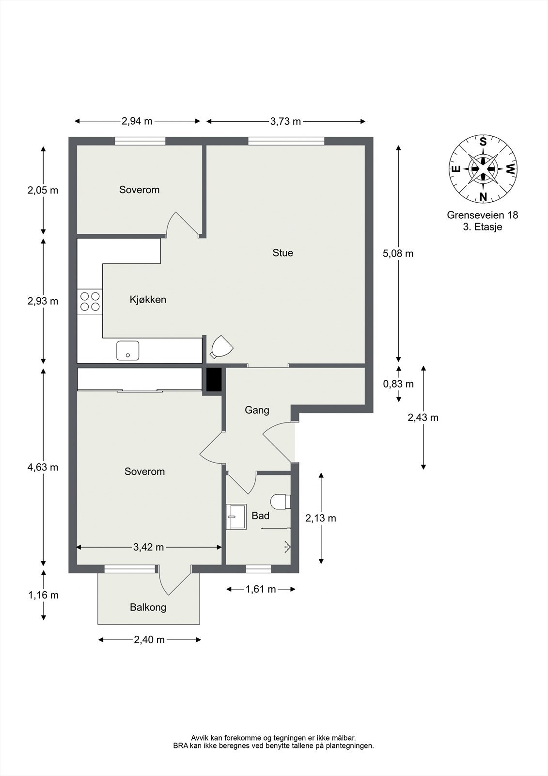Plantegning. Galleribilde