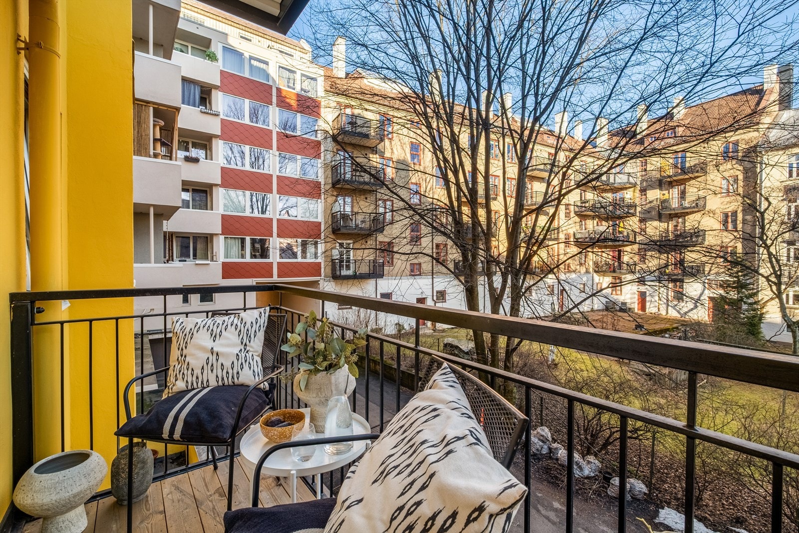 Her kan morgenkaffen nytes! Galleribilde