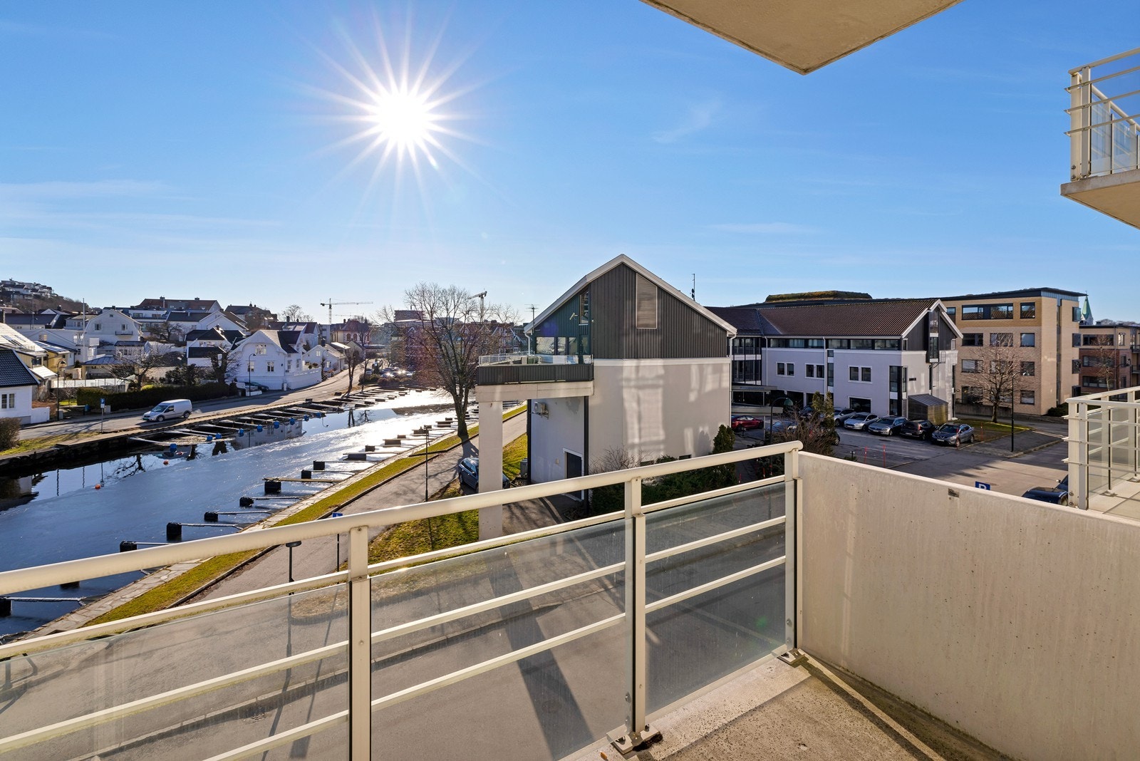 Utsikt fra balkong nummer 2 Galleribilde